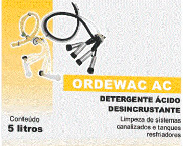 Ordewac AC - Detergente Ácido Desincrustante